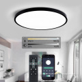 Smart LED Ceiling Lights: 48W, 500mm, Ultra-Thin, App-Controllable, and Remote Operated for Indoor Lighting